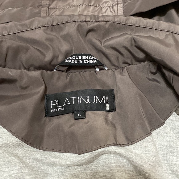 Platinum Olive Water Resistant Wind Breaker - Picture 10 of 15